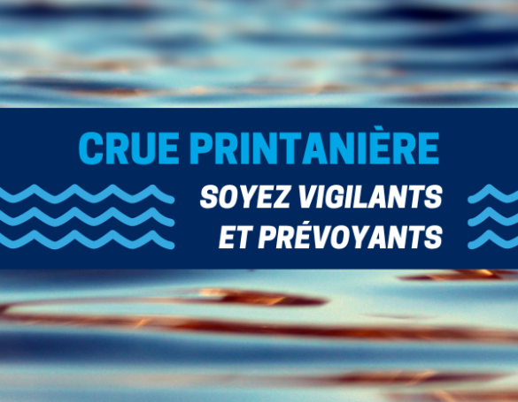Crue printanière : en mode veille inondation sur Crawford et Grande-Ligne
