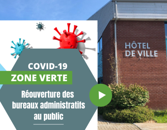Réouverture des bâtiments municipaux au public le 5 juillet