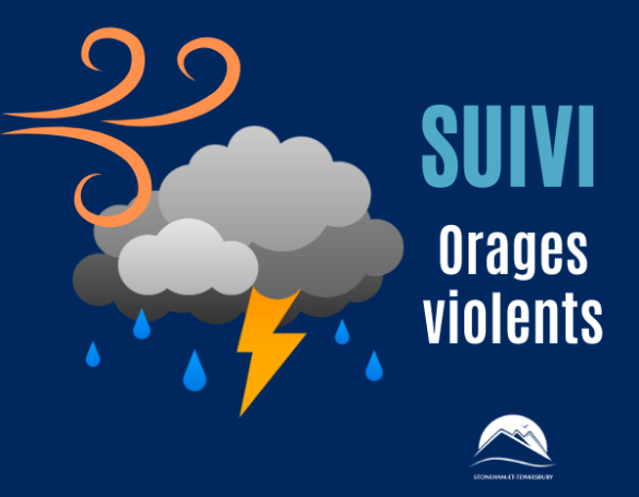 Suivi orages violents, pannes d'électricité et mesures de soutien